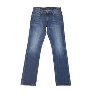 Lucky Brand Jeans mens 32x34 221 regular straight blue denim pants preppy retro